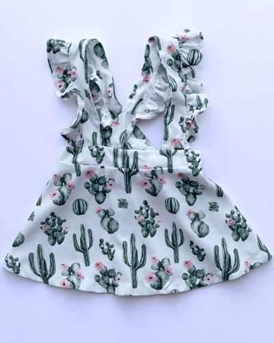 PREORDER! Addy Ruffle Suspender Skirt - Desert Floral #product_type - Bailey's Blossoms
