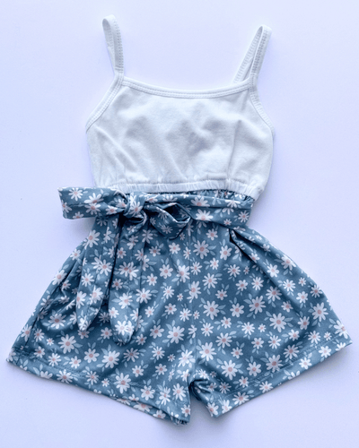 PREORDER! Betty Camisole Romper - Flower Petals #product_type - Bailey's Blossoms