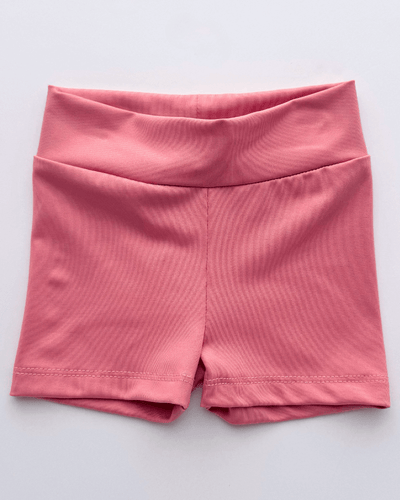 PREORDER! Kenya Biker Shorts - Coral Pink #product_type - Bailey's Blossoms