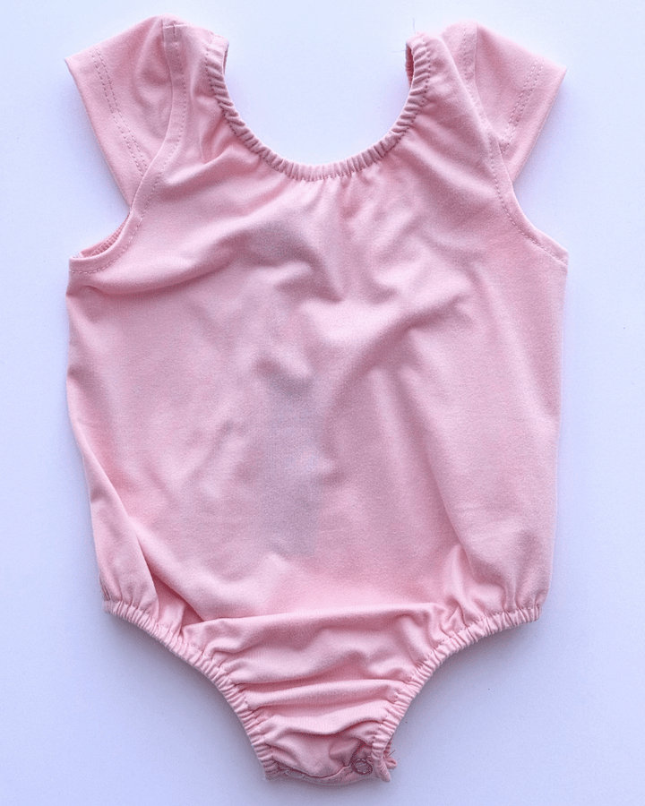 PREORDER! Maggie Cap Sleeve Leotard - Pink 