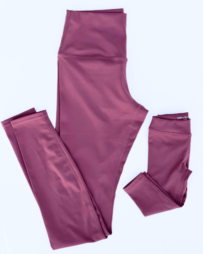PREORDER! Peyton High Rise Yoga Pant - Rose Taupe product_type - Bailey's Blossoms