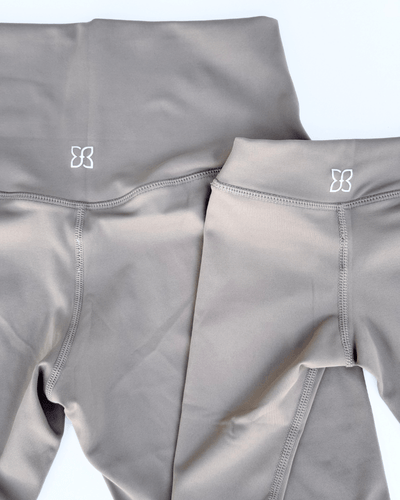 PREORDER! Peyton High Rise Yoga Pant - Warm Stone product_type - Bailey's Blossoms