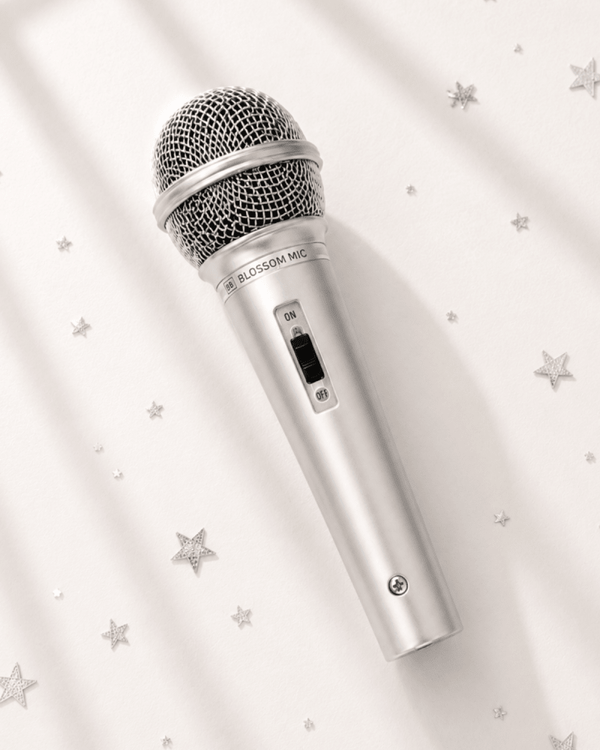 PREORDER! Silver Pop Star Microphone product_type - Bailey's Blossoms