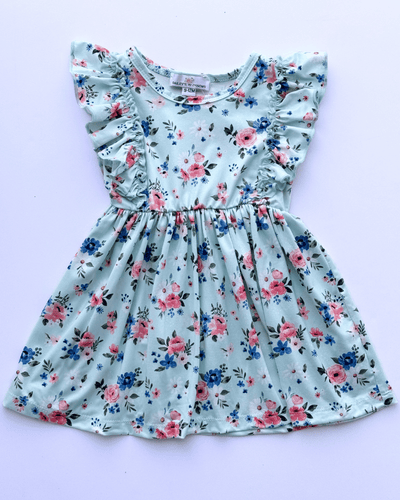 PREORDER! Zoey Ruffle Play Dress - Dainty Floral #product_type - Bailey's Blossoms