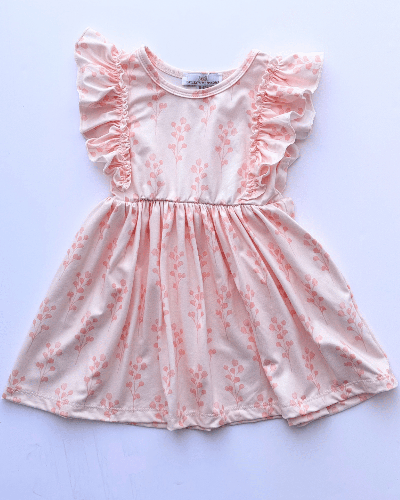 PREORDER! Zoey Ruffle Play Dress - Spring Blush Pink #product_type - Bailey's Blossoms