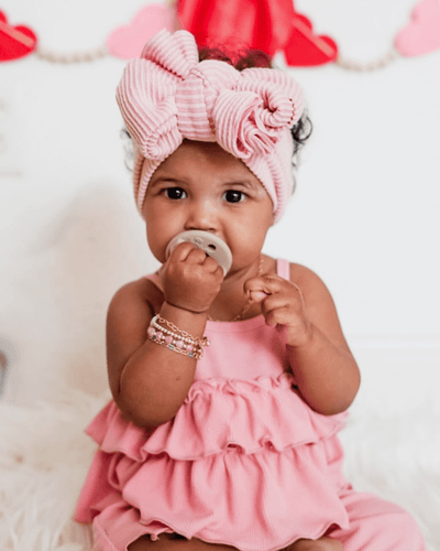 Presley Ruffle Tank Two - Piece Set - Pink #product_type - Bailey's Blossoms