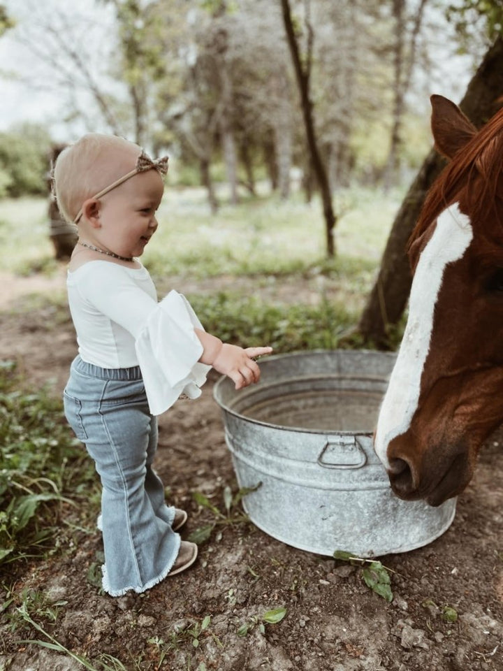Sophie Denim Bell Bottoms - Light Wash product_type - Bailey&