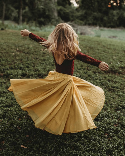 Aurora Maxi Skirt - Mustard #product_type - Bailey's Blossoms