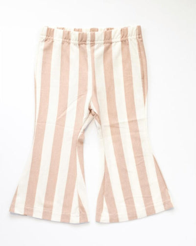 Blakely Boho Bell Bottoms - Peaches 'n Cream Stripes #product_type - Bailey's Blossoms