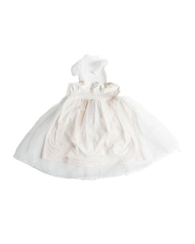Corrin Layered Tulle Dress - Ivory #product_type - Bailey's Blossoms