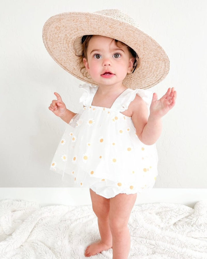 Dixie Sleeveless Mesh Romper - Pickin&