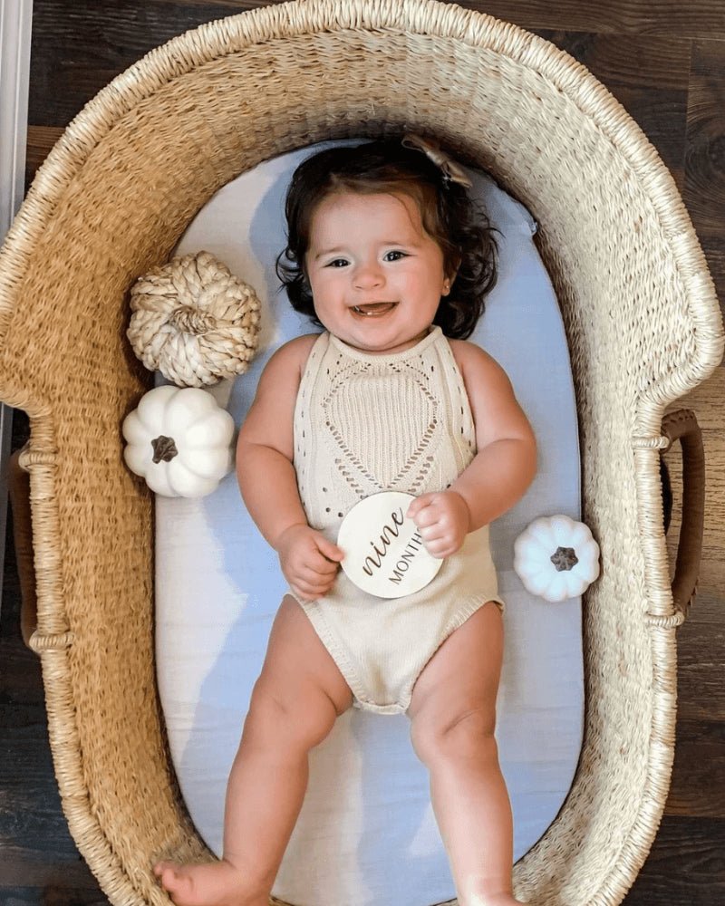 Drake Crochet Halter Romper - Vanilla Cream 