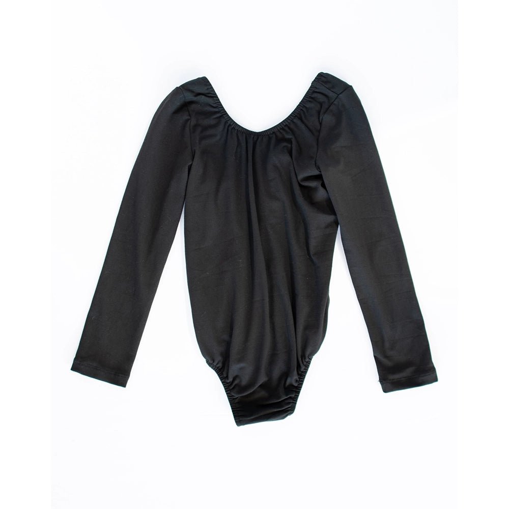 Livee Long Sleeve Leotard - Black #product_type - Bailey's Blossoms