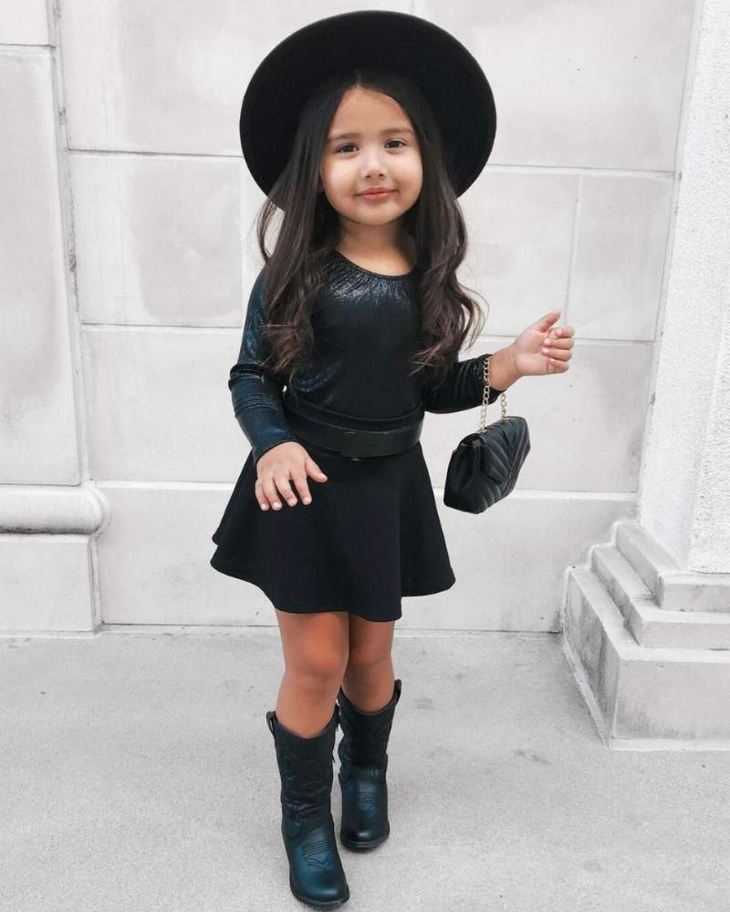 Livee Long Sleeve Black Leotard Time to Shine Outfit – Bailey's