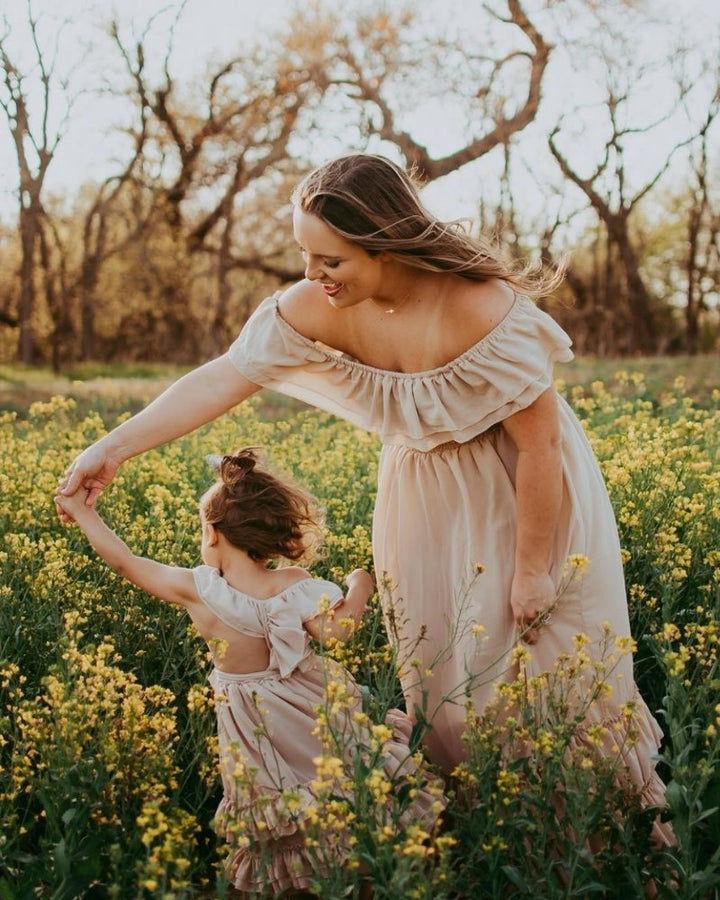 nellie maxi dress Bailey's Blossoms Nellie Ruffle Maxi Dress