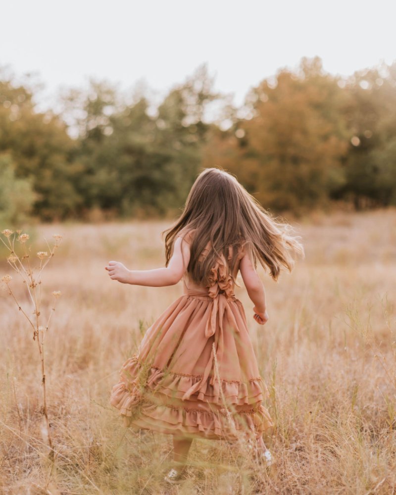 Nellie Ruffle Maxi Dress - Mocha #product_type - Bailey's Blossoms