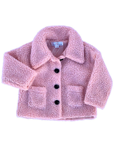 Stevie Teddy Jacket - Dusty Rose #product_type - Bailey's Blossoms