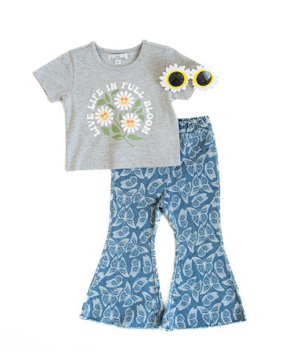 Sutton Bell Bottoms - Monarch Migration #product_type - Bailey's Blossoms